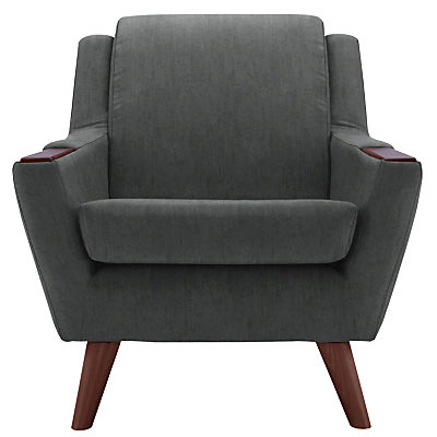 G Plan Vintage The Fifty Five Armchair Velvet Smoke G Plan Vintage The Fifty Five Armchair Velvet Smoke